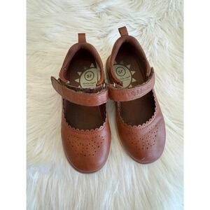 Stride Rite brown leather Mary Jane shoes‎ size 10